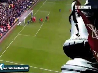 هدف ليفربول الأول ضد مانشيستر يونايتد بتعليق رؤوف خليف