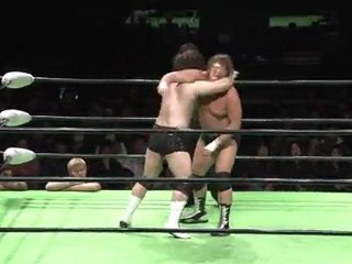 08. Go Shiozaki (c) vs Takeshi Morishima - (NOAH 01/22/12)
