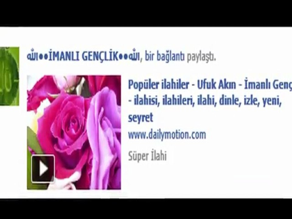 ﷲ••İMANLI GENÇLİK••ﷲ Sayfası Tanıtım
