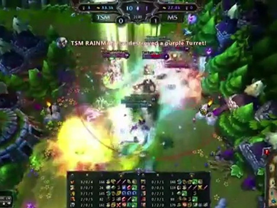 LoL : finale M5 vs TSM game 2