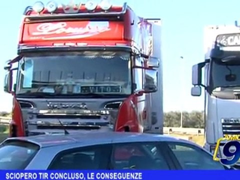 Sciopero tir concluso, le conseguenze