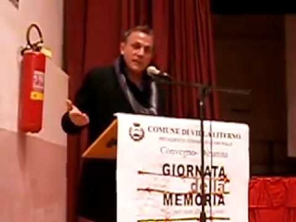 Villa Literno  (CE) - Giornata della Memoria - Int. Presidente Consiglio Comunale Antonio Ciliento