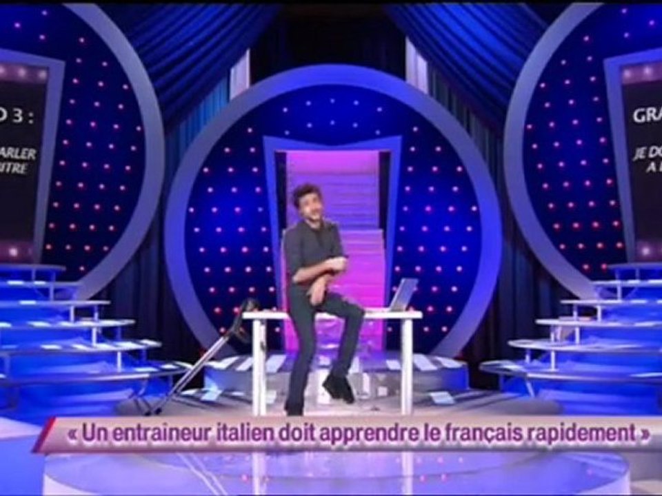 Verino - Entraineur PSG apprend le francais