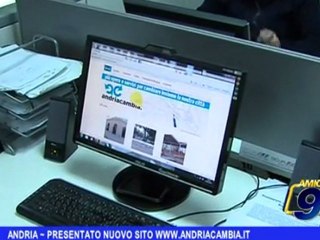 Andria | Presentato nuovo sito www.andriacambia.it