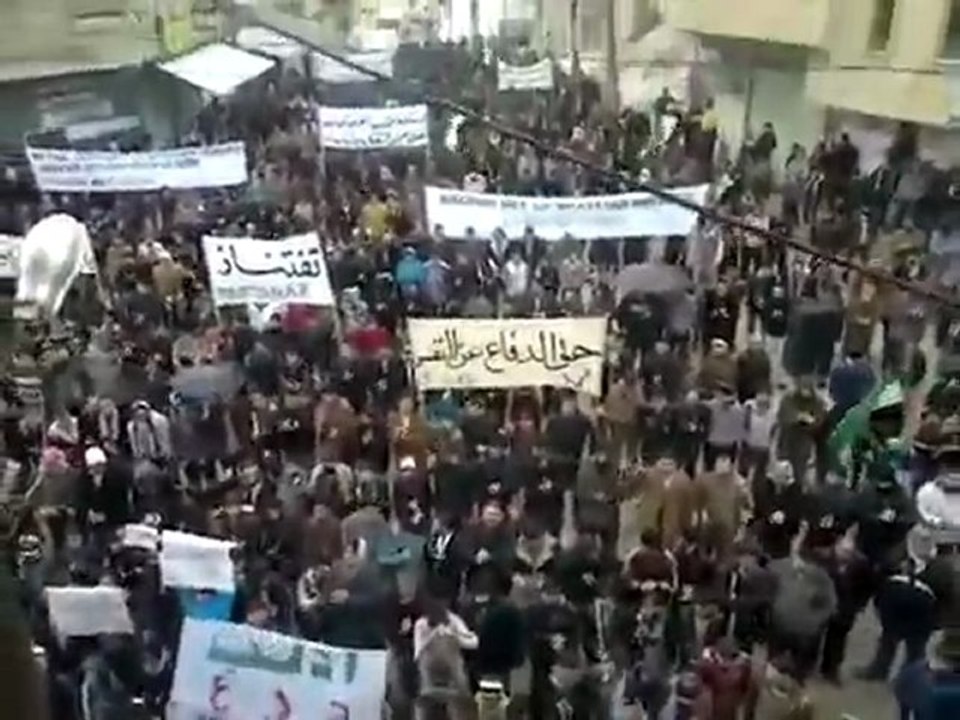 فري برس   إدلب   تفتناز   جمعة حق الدفاع عن النفس 27 1 2012 ج2