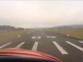 Joli vol à Montceau LFGM au desus des nuages et atterrissage en DR221
