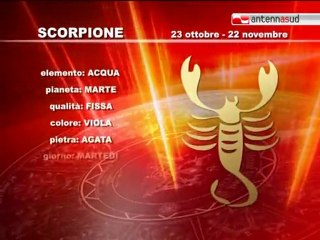 29.01.12 Segno per segno, l'oroscopo di Antenna Sud