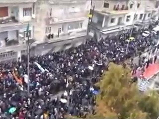 فري برس   مدينة ادلب في جمعة حق الدفاع عن النفس 27 1 2012