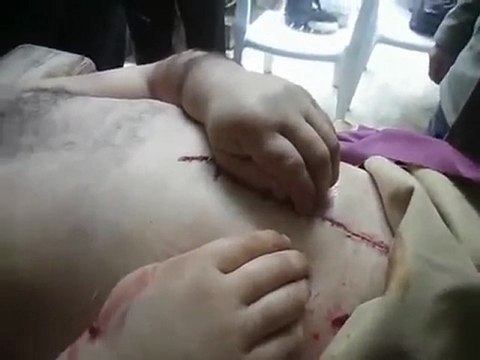 فري برس ريف دمشق سقبا جثمان الشهيد مازن رفيق ابو الذهب 27 01 2012