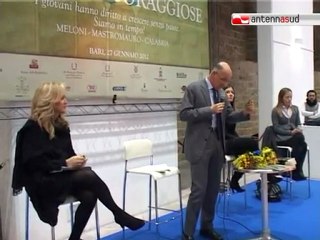 TG 27.01.12 Bari: a "Capitane Coraggiose" si parla di giovani