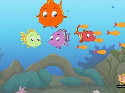 Three Little Fishies - Nursery Rhyme (HD)
