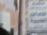 فري برس   حلب   حي المرجة   شبيحة الأسد بيت حمرة المسلحين يطلقون النار على المتظاهرين   جمعة حق الدفاع عن النفس 27 1 2012