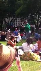 Jamiroquai dancing at Sydney Festival_