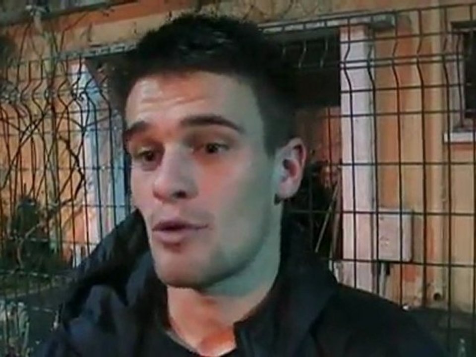 Guillaume Legras FC Martigues pour SUPRA TV (aprés match frejus martigues )