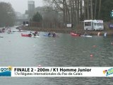 FINALE 2 (200m) K1 HOMME JUNIOR - REGATE INTERNATIONALE DU PAS-DE-CALAIS 2012
