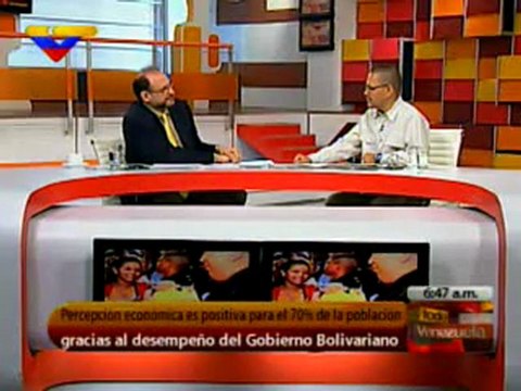(VIDEO) Toda Venezuela 30.01.2012 Oscar Schemel, Pdte. de Hinterlaces Parte 2/3