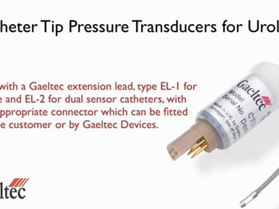 Catheter Tip Pressure Transducers for Urology