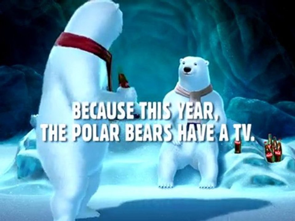 Ours Polaire Coca Cola - Super Bowl 2012