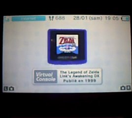 video test de zelda link's Awakening dx