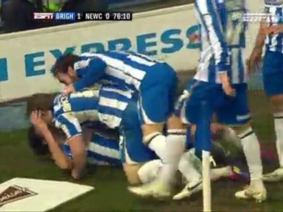 Брайтон энд Хоув - Ньюкасл (Гол Уильямсона)