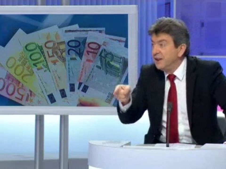 Mélenchon - l'emprunt forcé sur les banques
