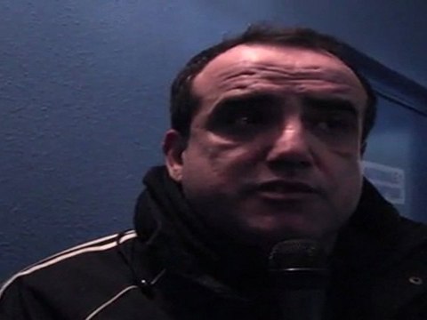 Nasser Sandjak et Steeve Michaud après le match nul de Noisy le Sec face à AS Beauvais