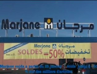 Marjane oujda  des solde jusqu' à  - 50%  sur des milliers d'articles