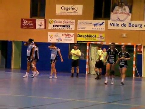 Drôme Handball Bourg-de-Péage contre Achenheim Truchtersheim le samedi 28 janvier 2012 à Champagnat