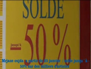 Marjane oujda  des solde jusqu' à  - 50%  sur des milliers d'articles