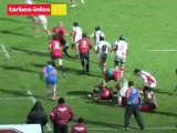 Rugby Pro D2 : Tarbes - Aurillac (28 janvier 2012)