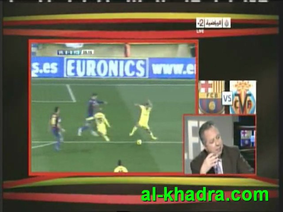 REAL 3-1 ZARAGOSSA -VILLA.REAL 0-0 BARCA ( 7 points d avance ,drame chez al jazira sport