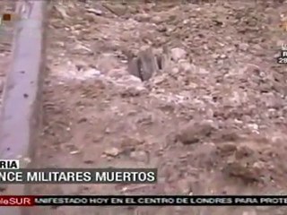 Atentado terrorista en Siria cobra la vida de once militares