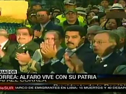 Correa: No descansaremos hasta erradicar la miseria