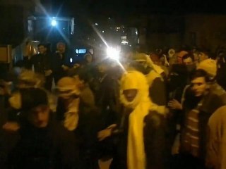 فري برس   دارة عزة ـ ردا على دخول الامن و الجيش المدينة ـ 28 ـ 1 ـ 2012