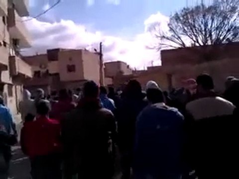 فري برس الحسكة غويران سبت نصرة حلب ونوى 28 1 2012 ج1