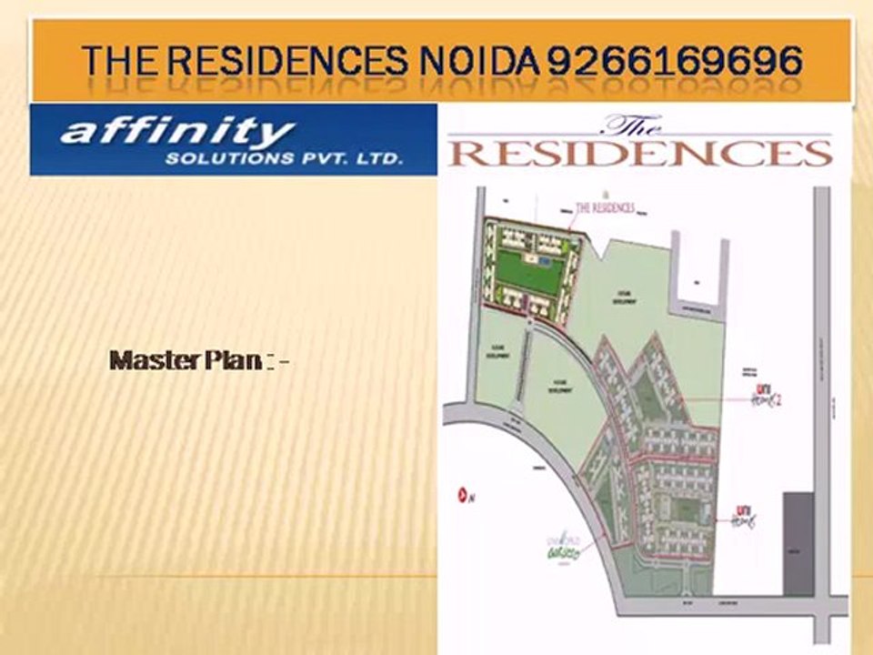 THE RESIDENCES NOIDA 9266169696