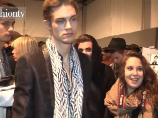 Download Video: Roberto Cavalli Backstage - Milan Men`s FW Fall 2012 | FTV