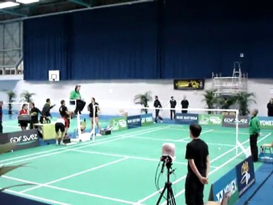 Aulnay-sous-Bois : Top 12 Badminton CBAB Aulnay - Mulhouse 28 janvier 2012 (2)