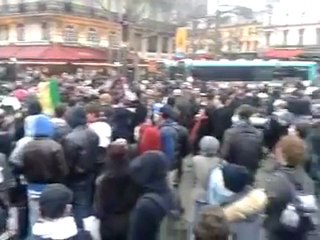 Protest proti dohodě #ACTA ve Francii (28. 1. 2012)