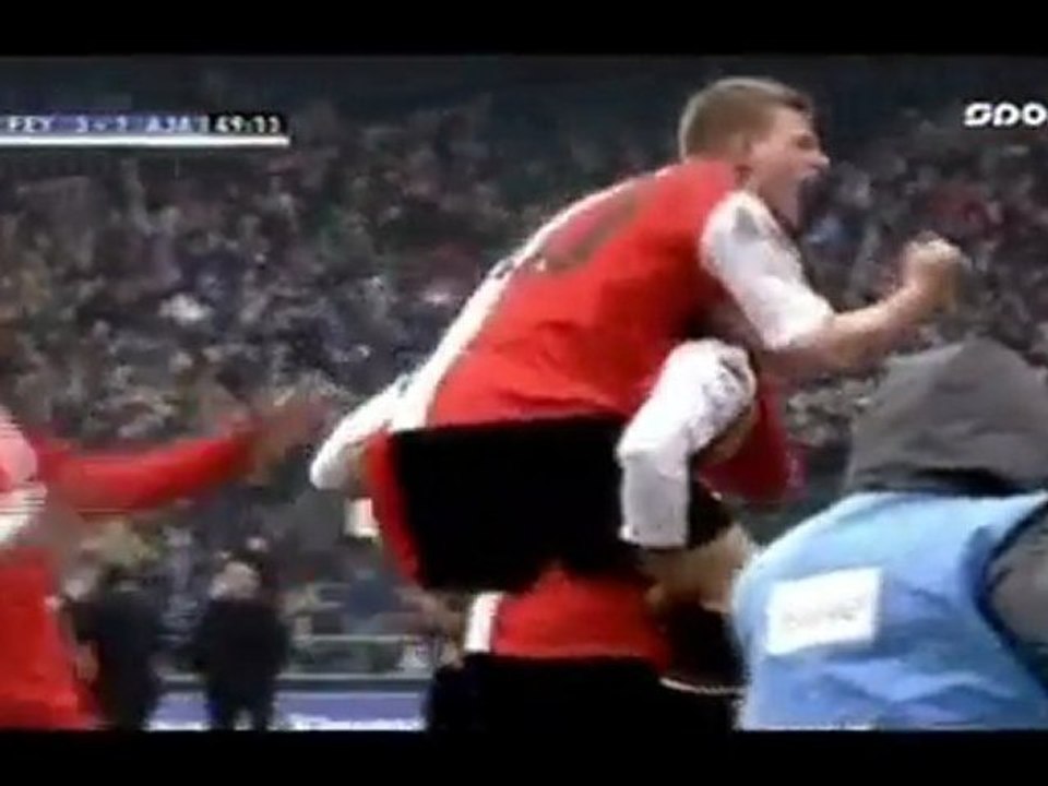 Feyenoord 4-2 Ajax GOAL HIGHLIGHTS 29.01.2012