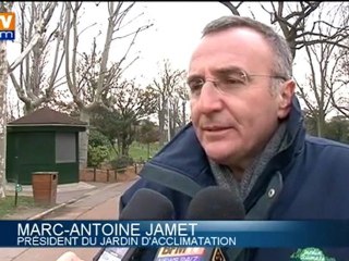 Le Jardin d'acclimatation fermé jusqu'a nouvel ordre