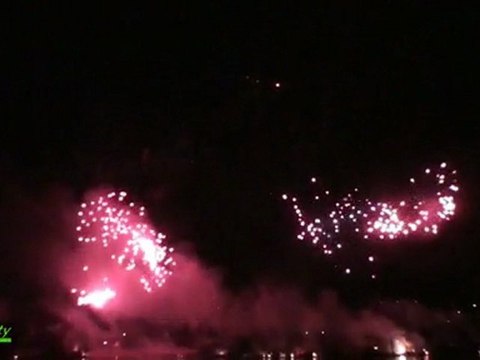 Feu d'artifice, séquence nautique PYRO PARTY 2011