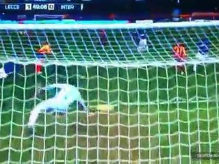 Lecce vs Inter Milan 1:0 Giacomazzi