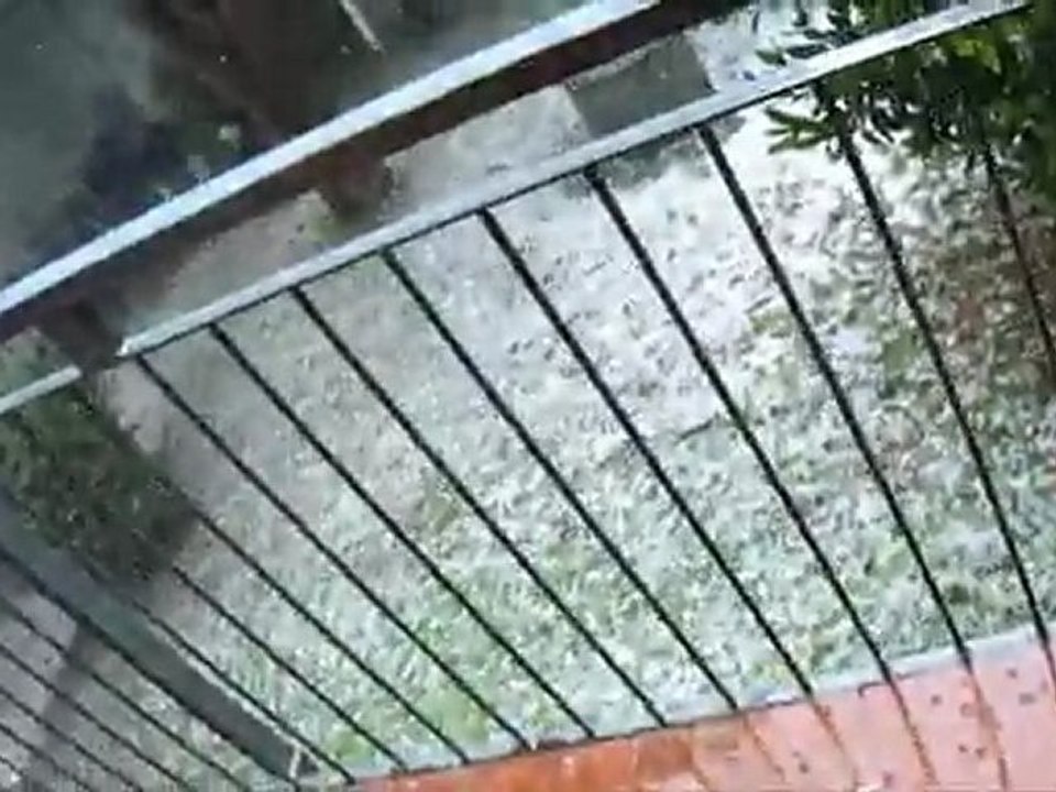 Grandinata a Bareggio