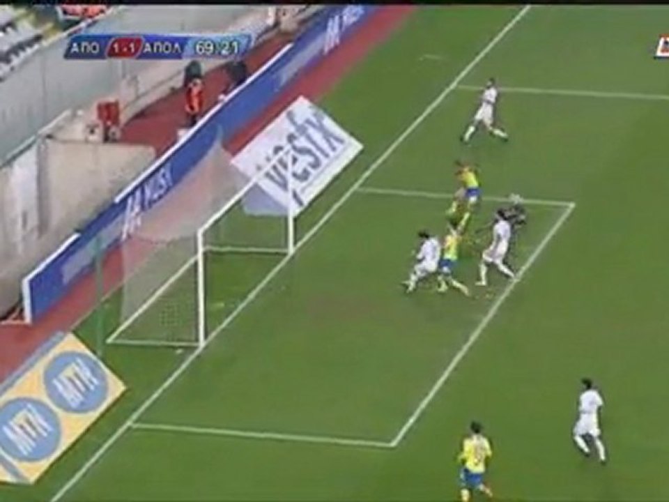 ΑΠΟΕΛ-Απόλλων 2-1: Γκολ και φάσεις (18η αγ.)