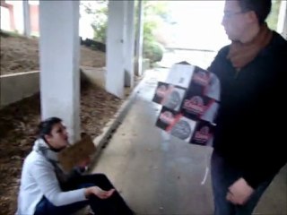 le bourgeois et la clocharde