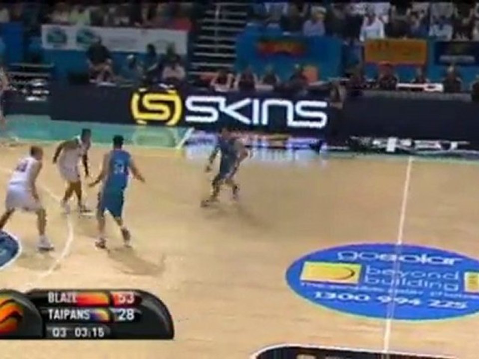 NBL: Gold Coast Blaze 76-49 Cairns Taipans