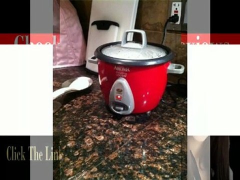 Aroma ARC-733-1NGR 6-Cup Rice Cooker & Food Steamer