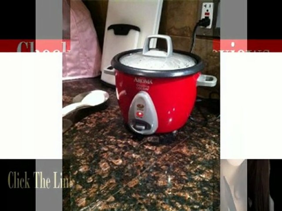 Aroma ARC-733-1NGR 6-Cup Rice Cooker & Food Steamer