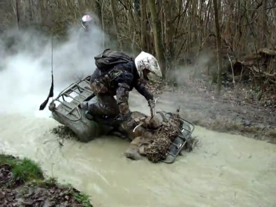 balade en quad dans l'oise